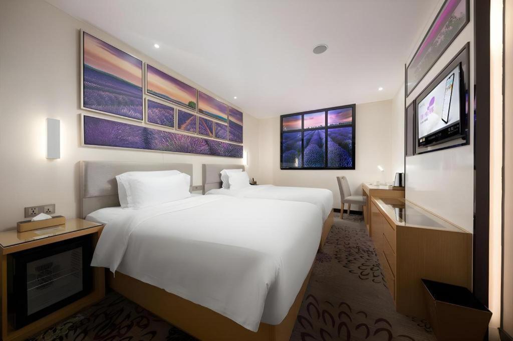 Lavande Hotel Guangzhou Shangxiajiu Pedestrian Street Hualin Temple Metro Station Exteriér fotografie